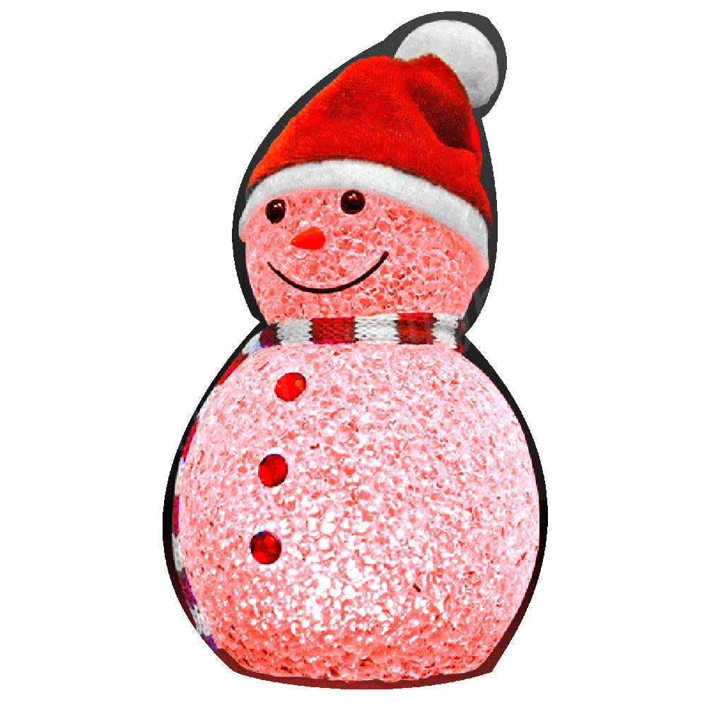 Color Changing Snowman Light Up Christmas Decoration