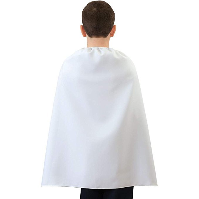 White Superhero Child