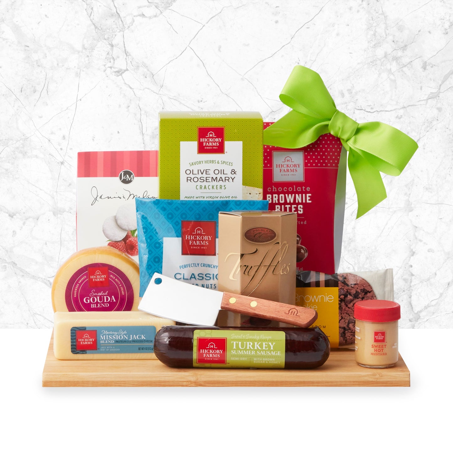 Summer Charcuterie: Gourmet Cheese & Meat Gift Set