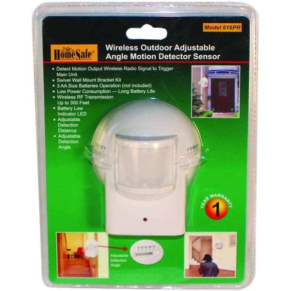 Outdoor home safety wireless home security motion sensor