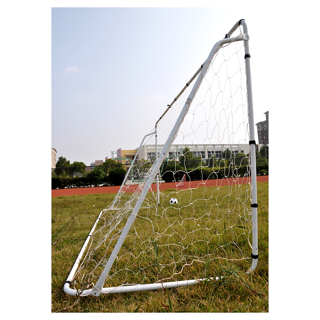 Steel Tube Soccer Goal Training Set White