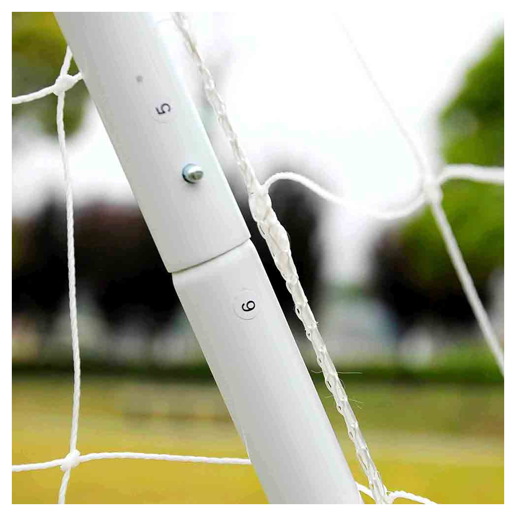 Steel Tube Soccer Goal Training Set White