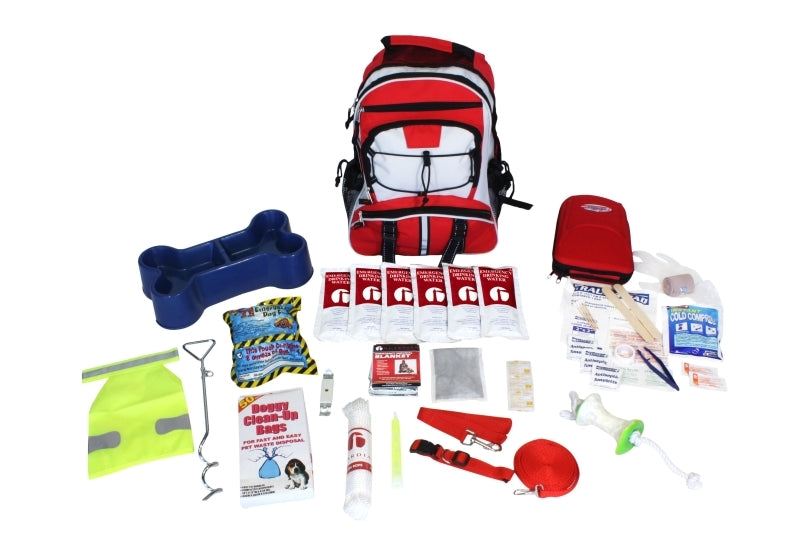 Deluxe Dog Survival Kit, Backpack