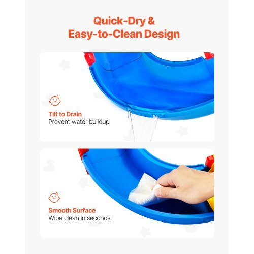 VEVOR Water Table for Toddlers Kids Activity Play Waterway