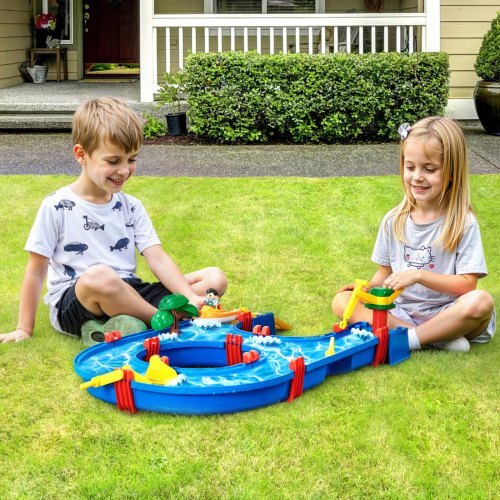 VEVOR Water Table for Toddlers Kids Activity Play Waterway