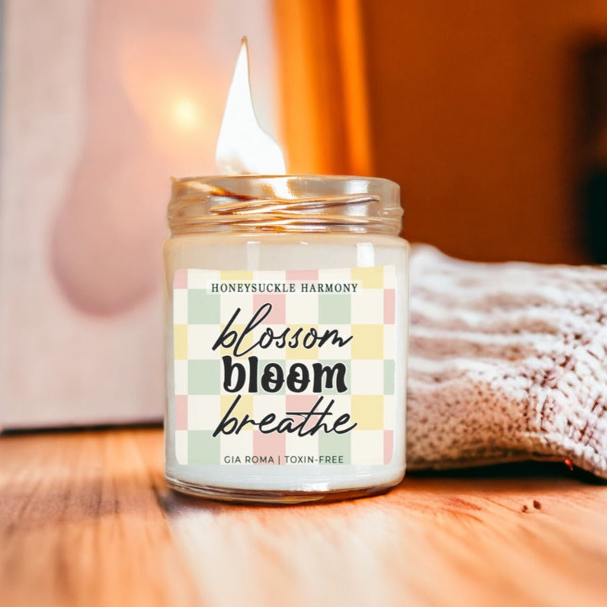 Blossom, Bloom, Breathe Candle