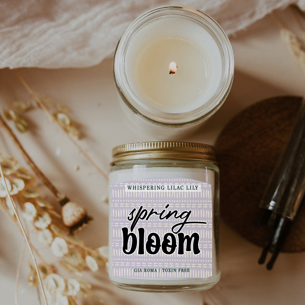 Spring Bloom Candle