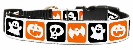 Classic Halloween Nylon Dog Collar XL