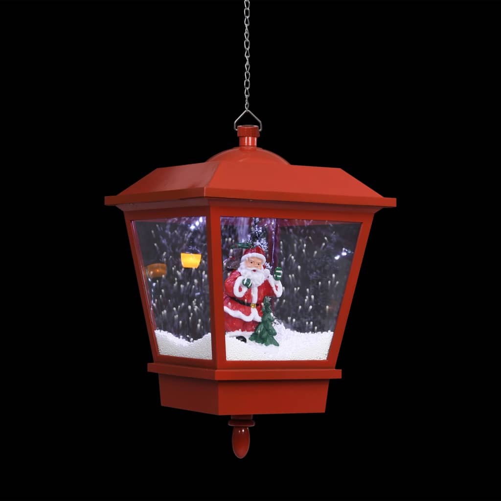 Christmas Hanging Lamp Red PVC, metal Medium
