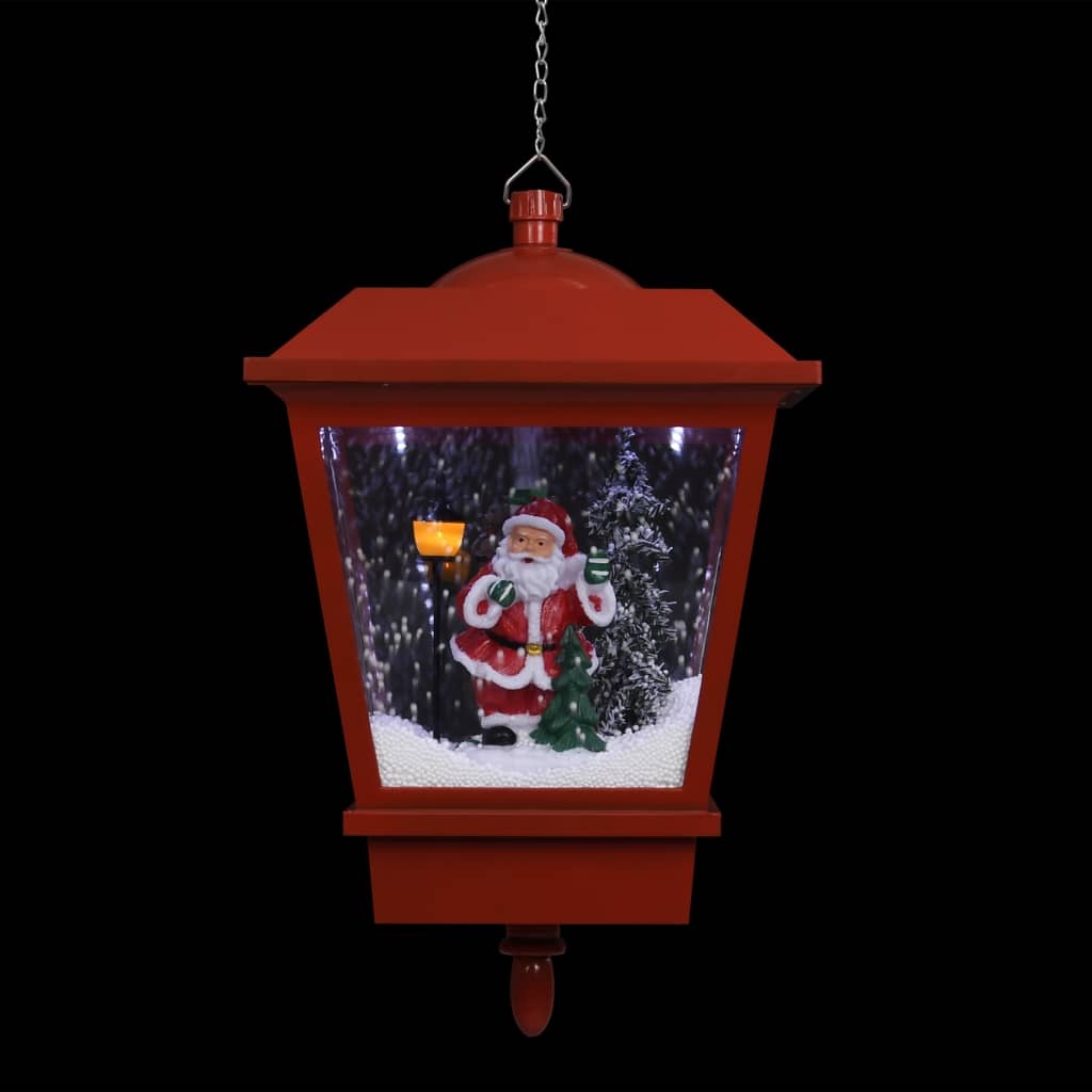 Christmas Hanging Lamp Red PVC, metal Medium