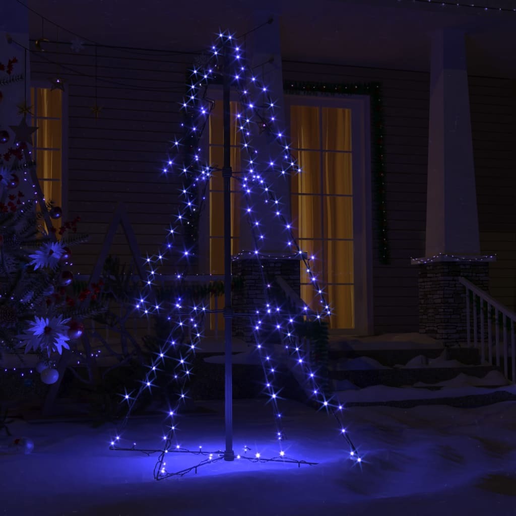 Christmas Cone Tree 160 LEDs Indoor and Outdoor 3x4 ft