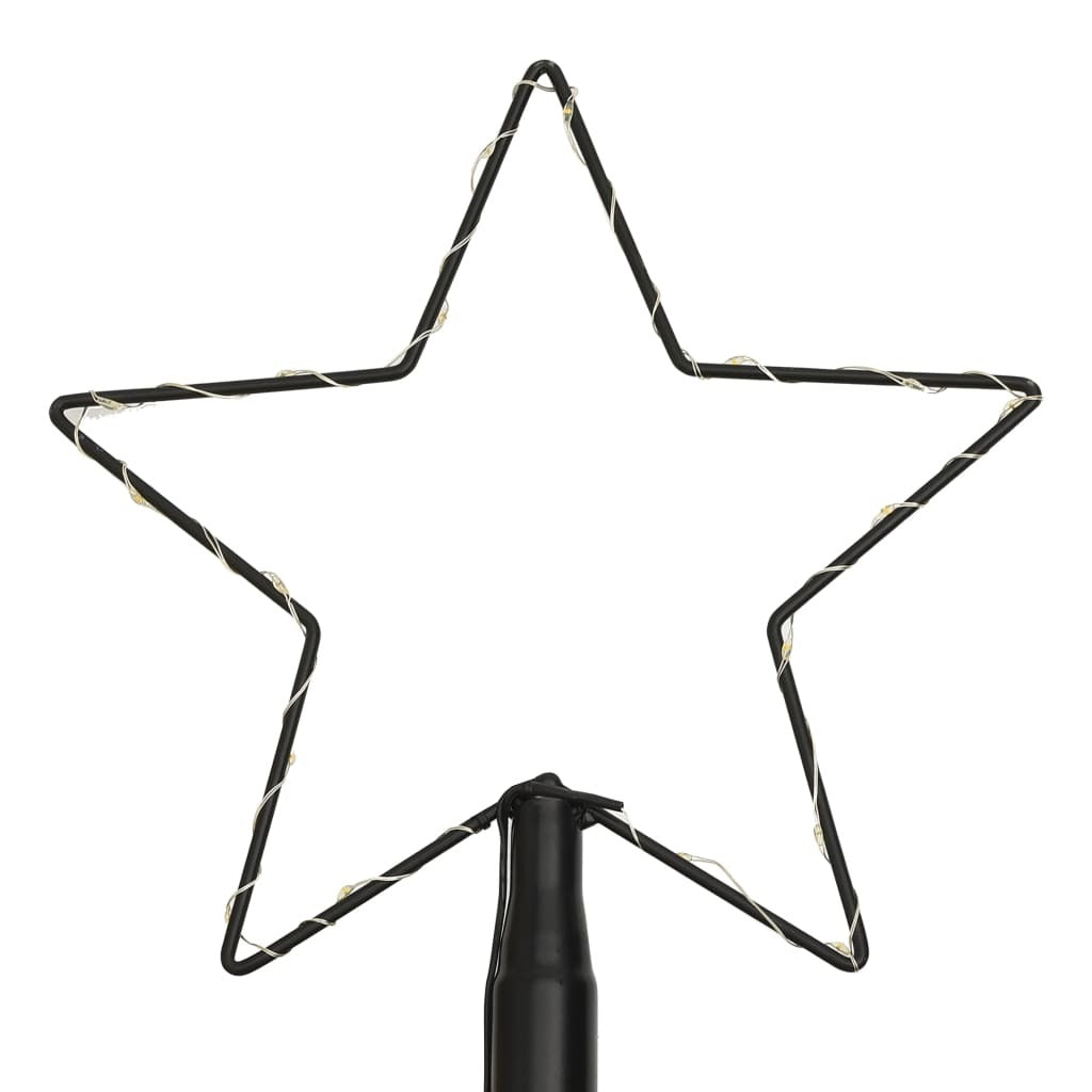 Led Christmas Tree Cold White Metal, LED 11.8 ft