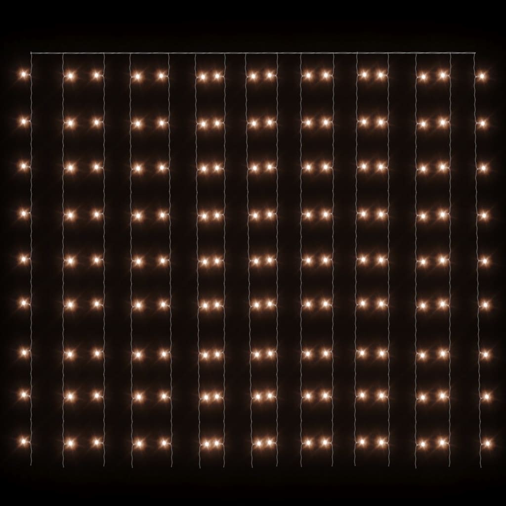 Curtain Fairy Light Warm white Plastic Large Curtain Fairy Light