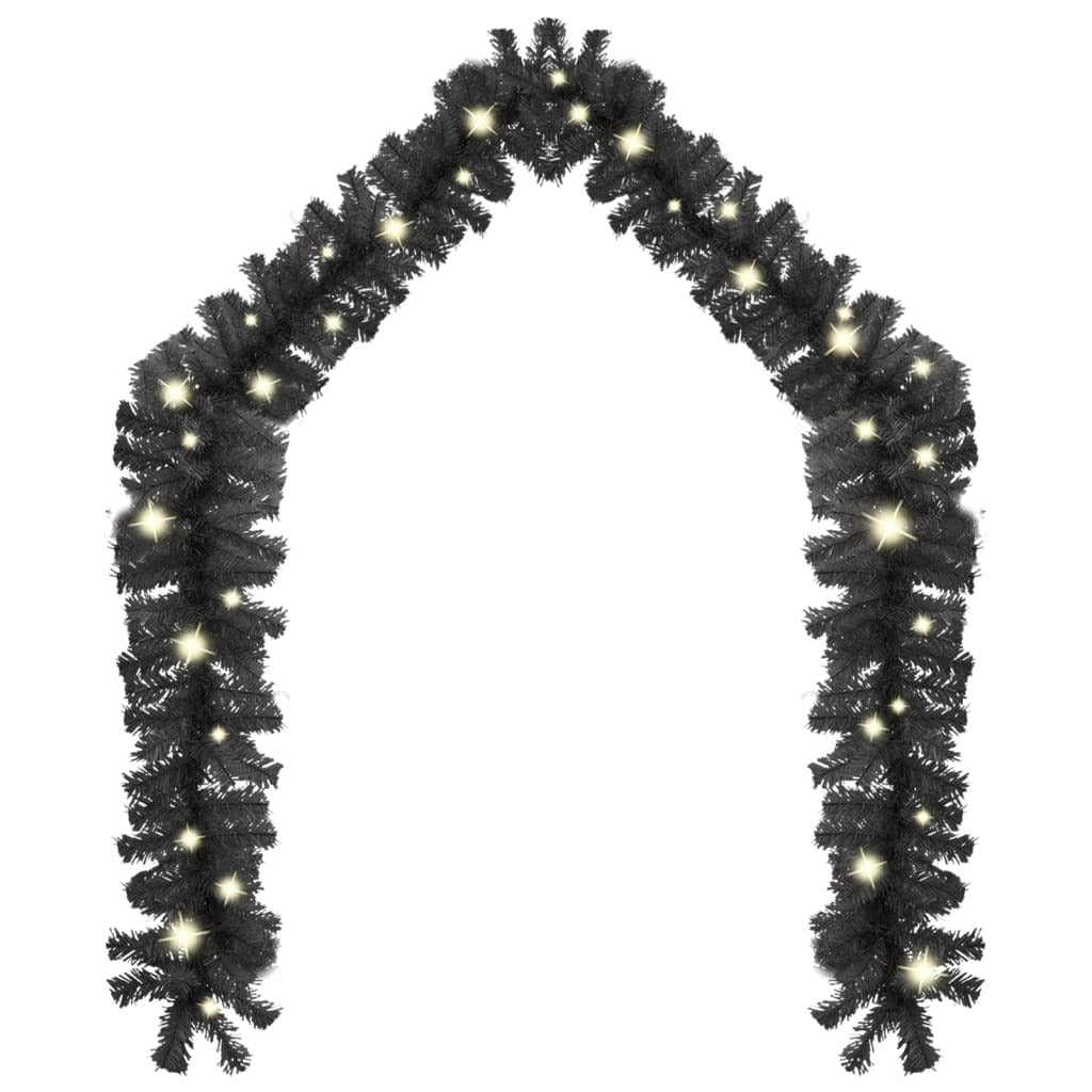 Garland Black PVC 32.8 Feet Christmas Garland Other
