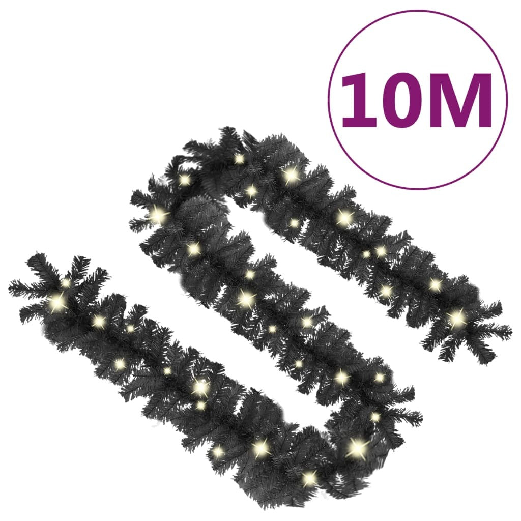 Garland Black PVC 32.8 Feet Christmas Garland Other