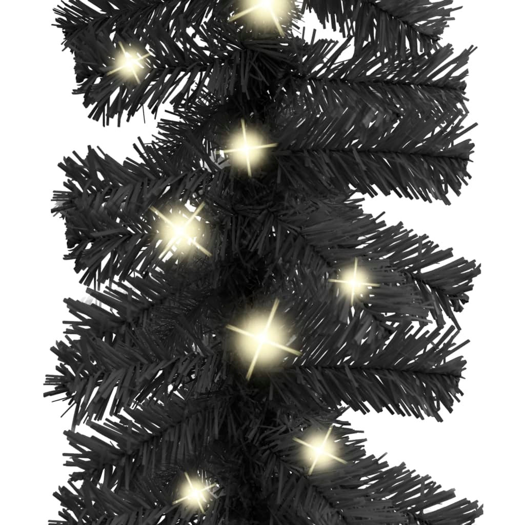 Garland Black PVC Extra Long Artificial Christmas Garland Other