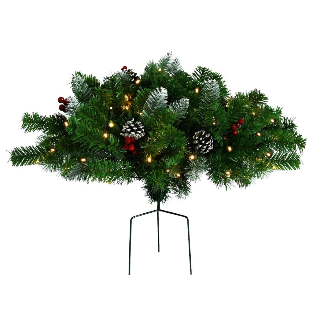 Pathway Christmas Tree Green PVC, Steel Compact
