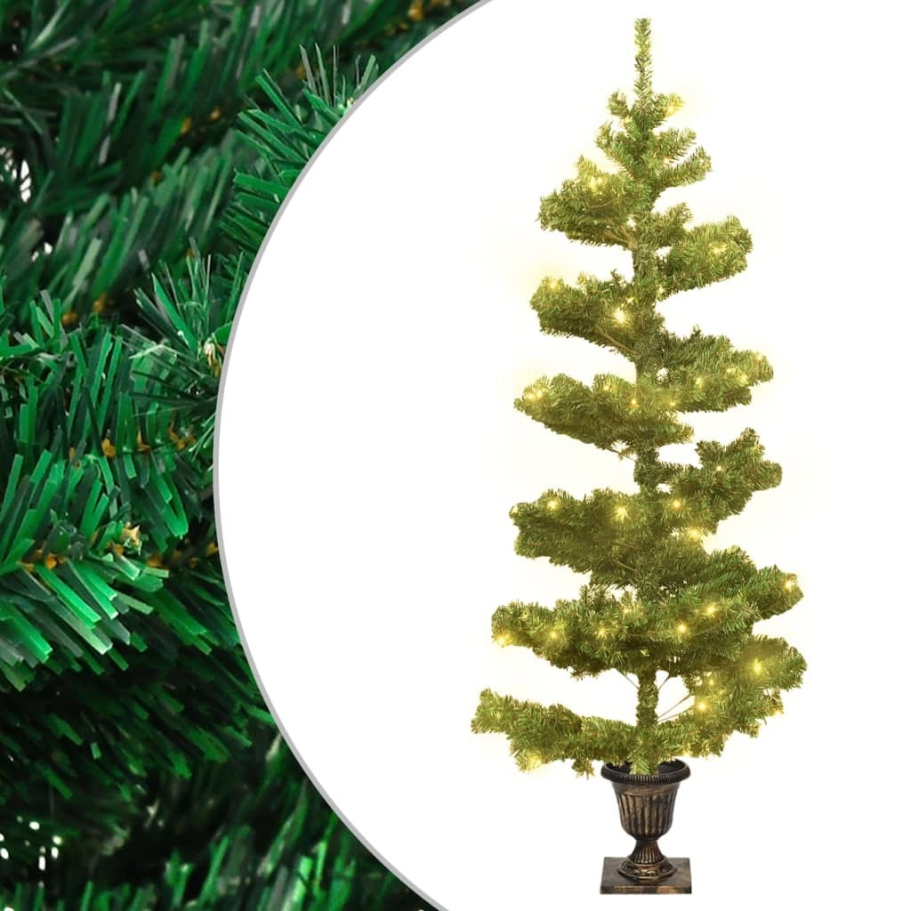 Swirl Christmas Tree Green PVC Medium Swirl Christmas Tree