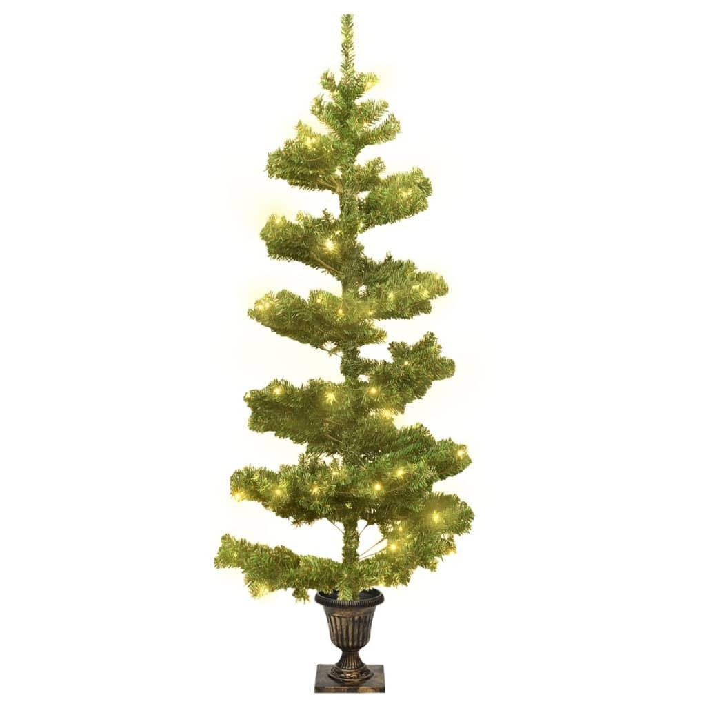 Swirl Christmas Tree Green PVC Medium Swirl Christmas Tree