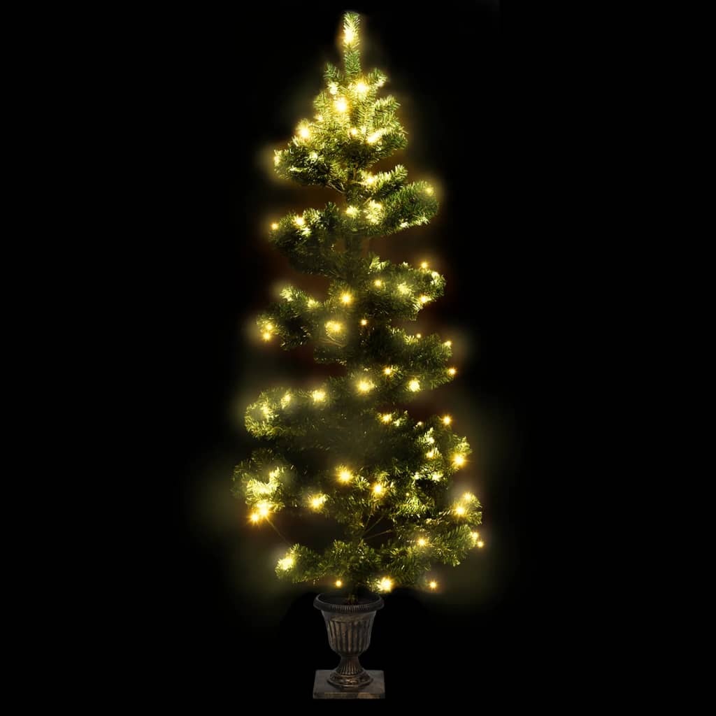 Swirl Christmas Tree Green PVC Medium Swirl Christmas Tree