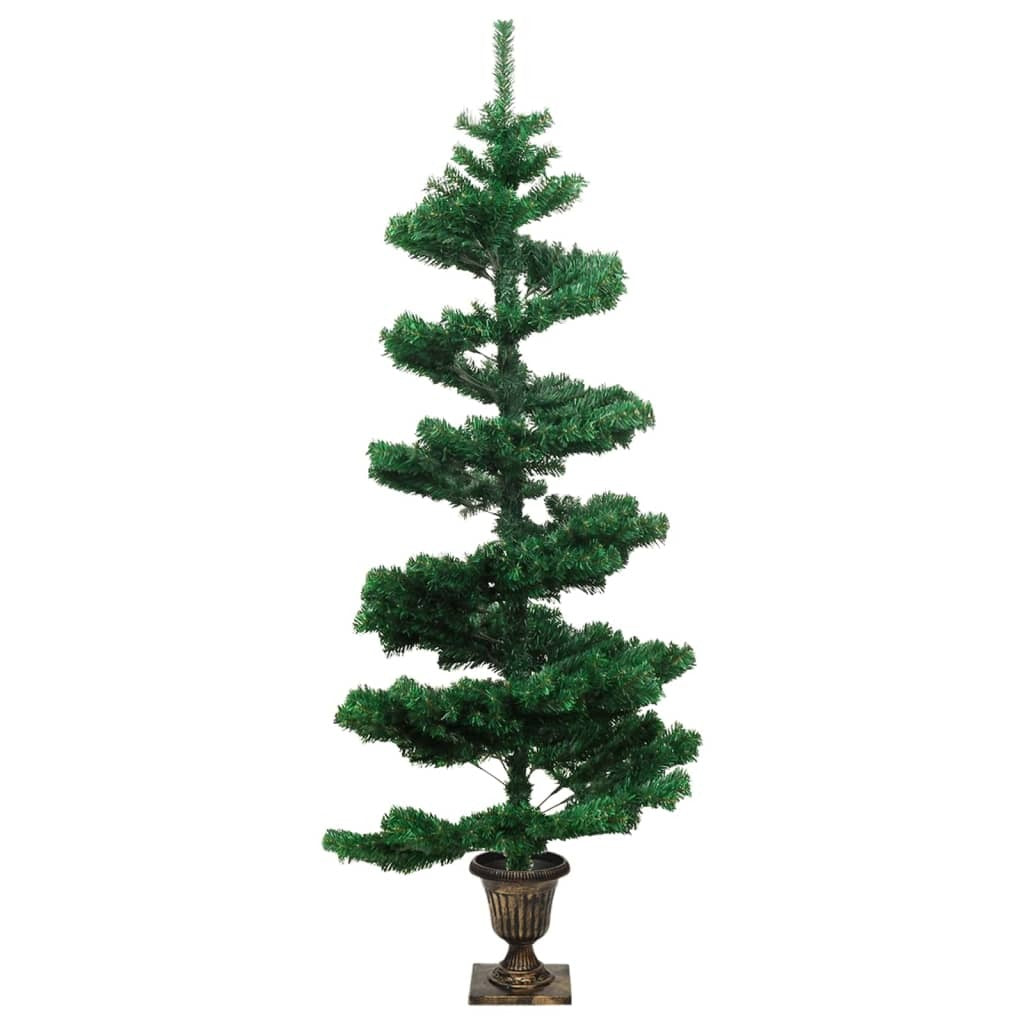 Swirl Christmas Tree Green PVC Medium Swirl Christmas Tree