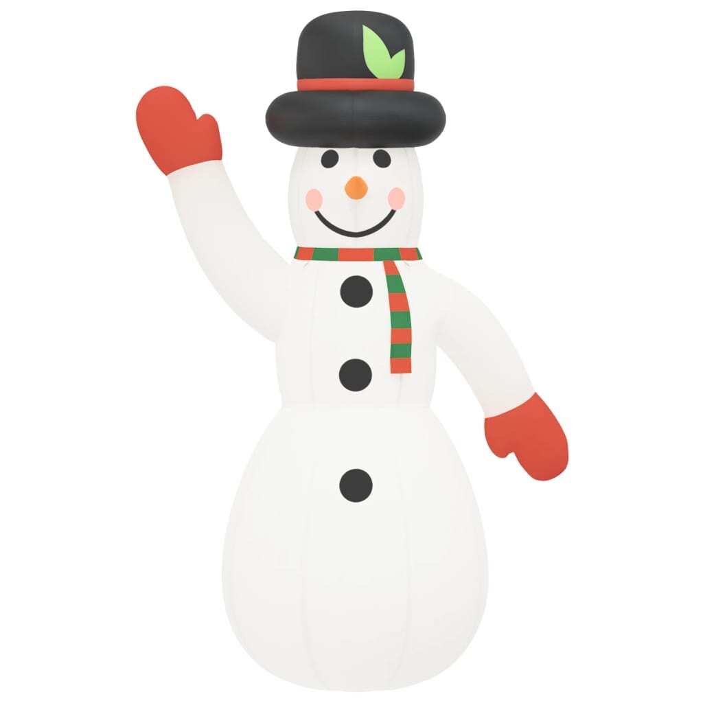 Inflatable Snowman White