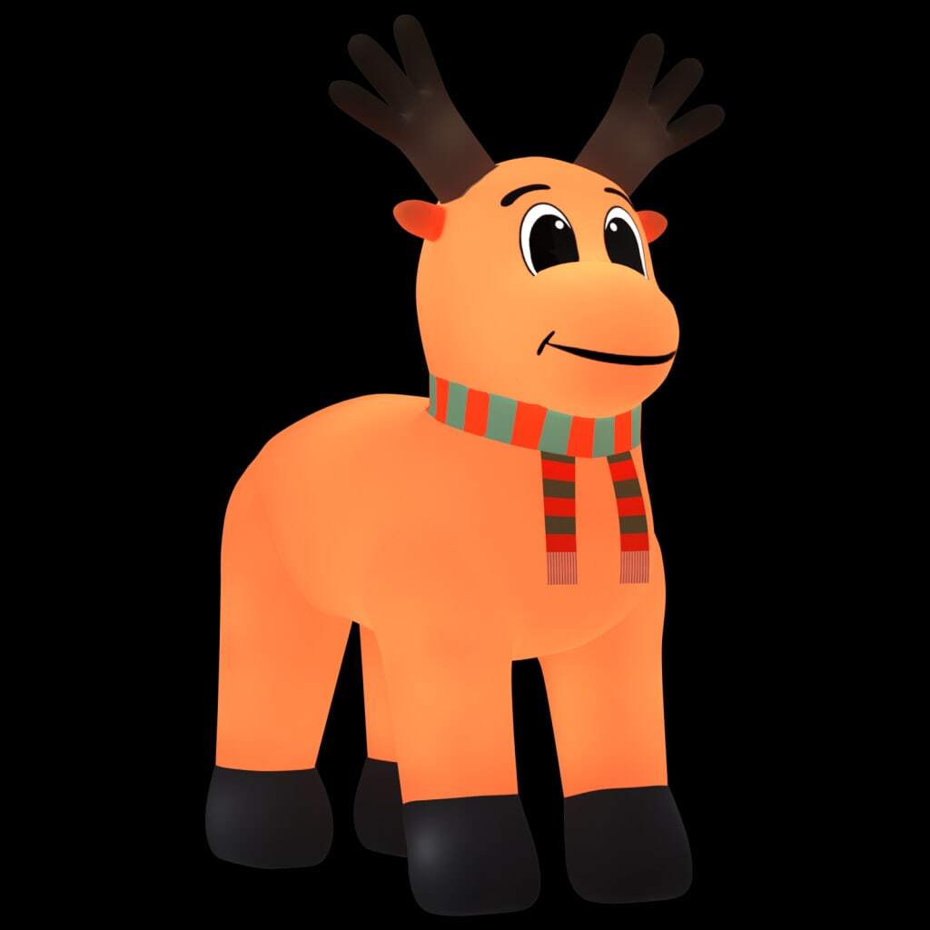 Inflatable Reindeer Orange Oxford Fabric with PU Coating