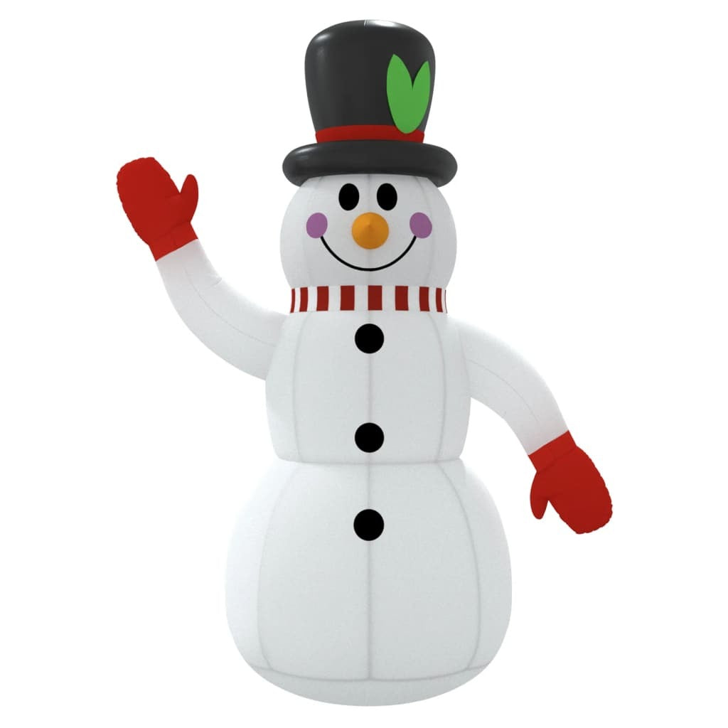 Inflatable Snowman Multicolor Oxford Fabric with PU Coating Medium
