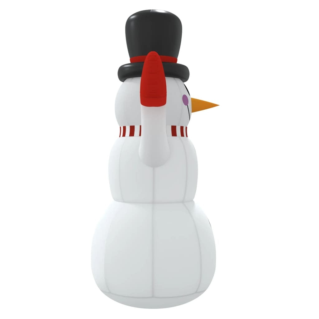 Inflatable Snowman Multicolor Oxford Fabric with PU Coating Medium