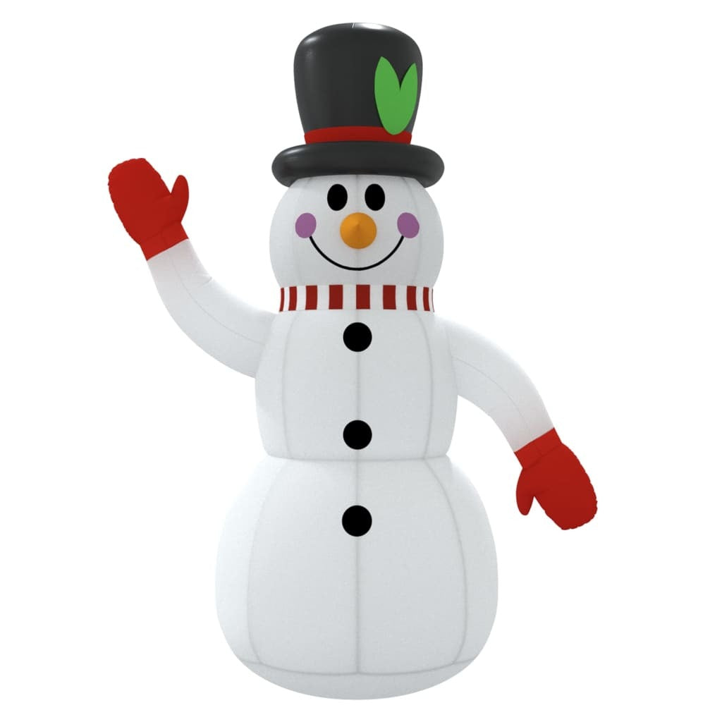 Inflatable Snowman Multicolor Oxford fabric with PU coating