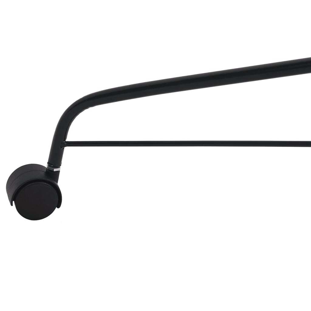 Christmas Tree Stand Black Steel For trees up to 82.7 in tall