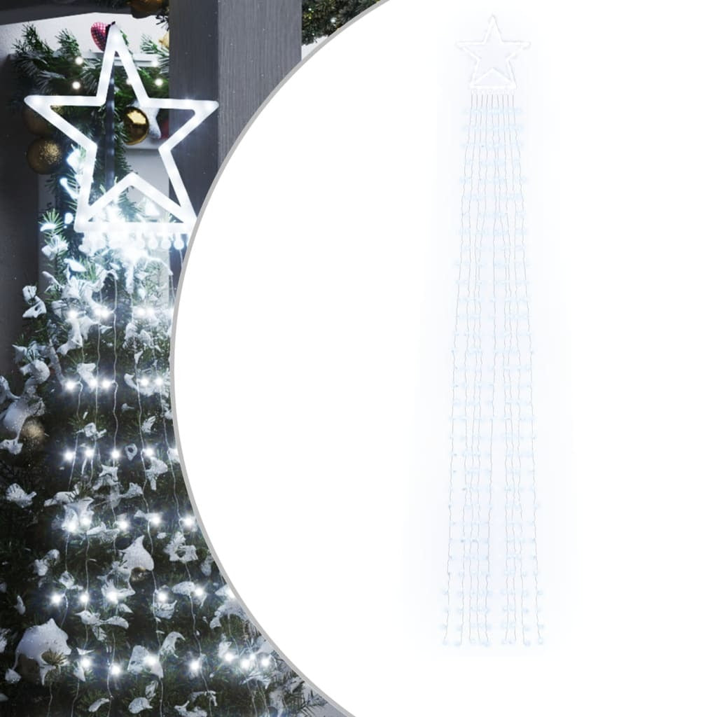 Christmas Tree Light Cold white, Transparent Plastic, PVC, Copper