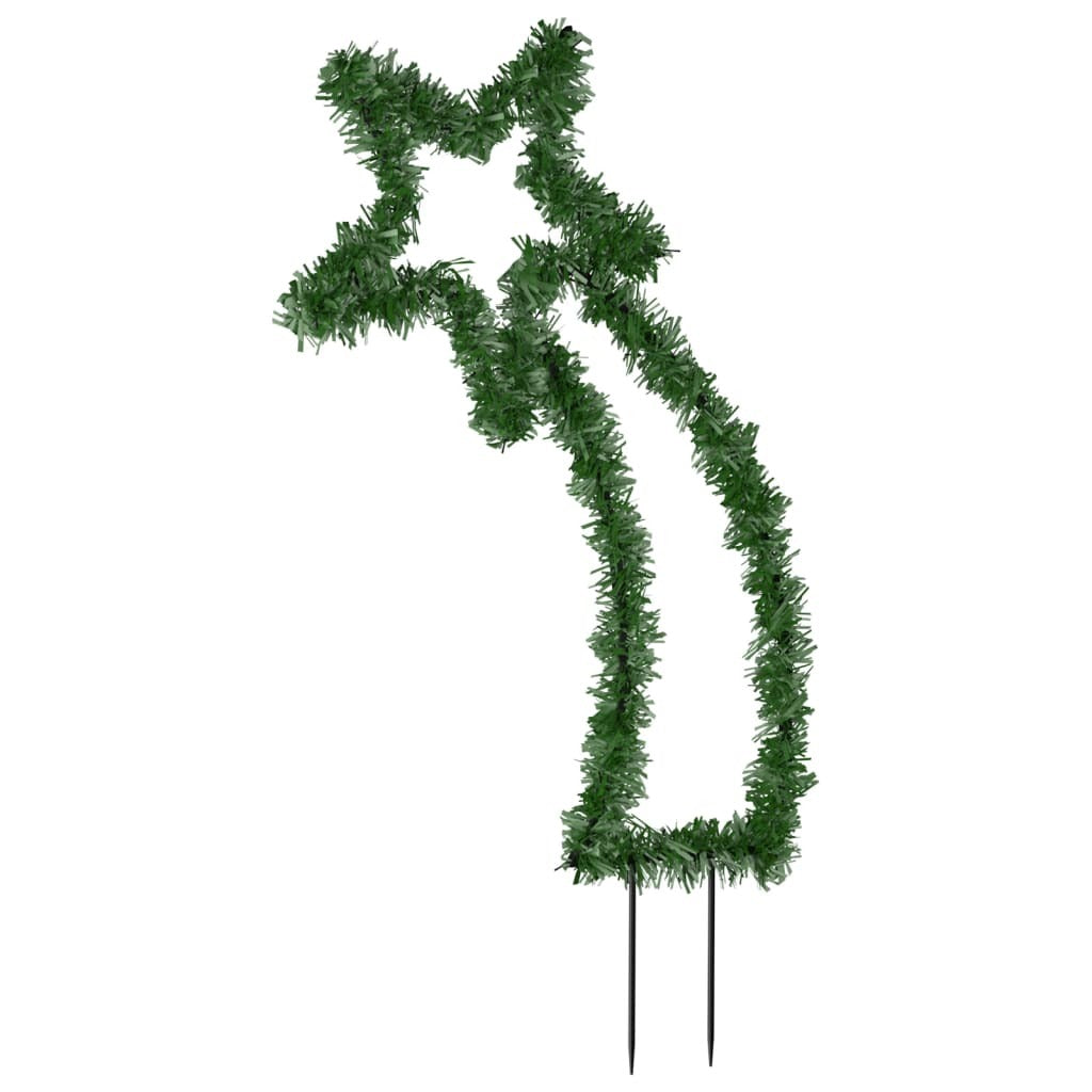 Christmas Light Decoration Warm white and black Iron and PVC