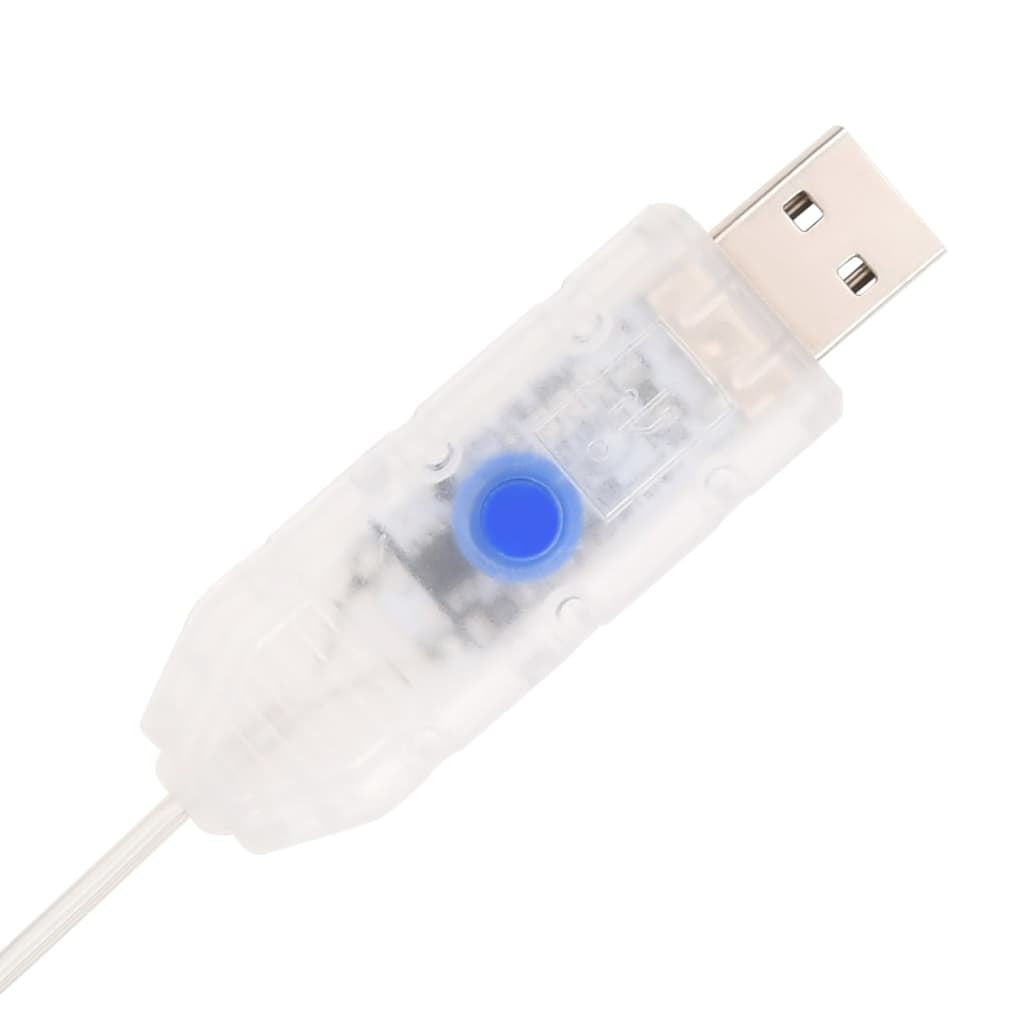 Artificial Christmas Tree White PVC Medium Collapsible