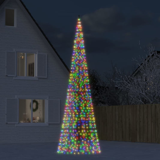 LED Christmas Tree Colorful Copper, Iron Extra Tall