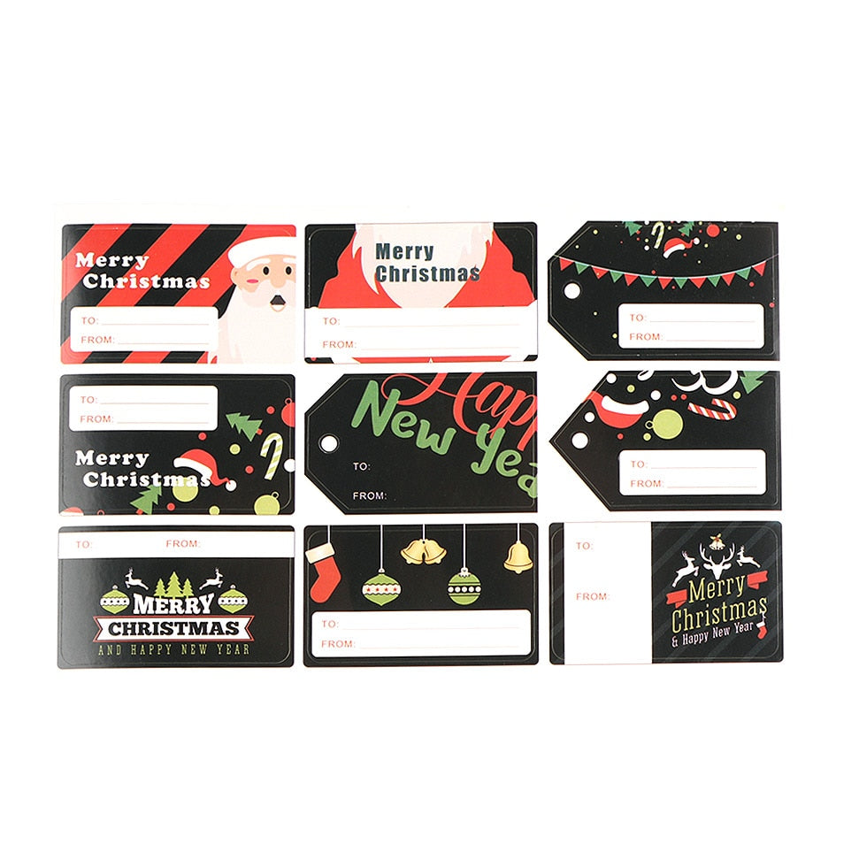 36PCS/Set NEW Christmas Theme Seal Gift paper