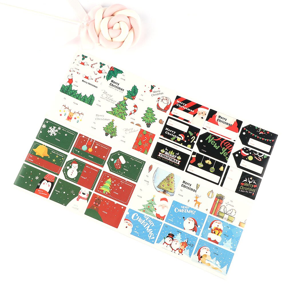 36PCS/Set NEW Christmas Theme Seal Gift paper
