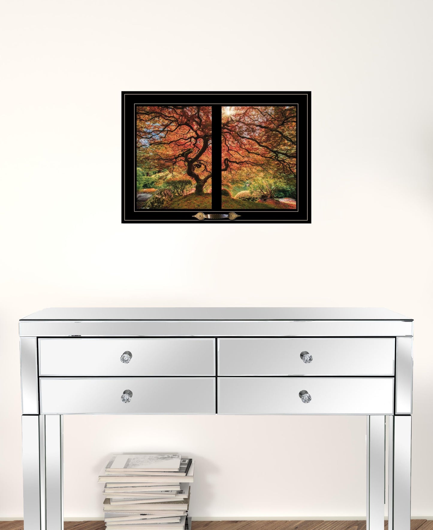 First Colors of Fall I 4 Black Framed Print Wall Art