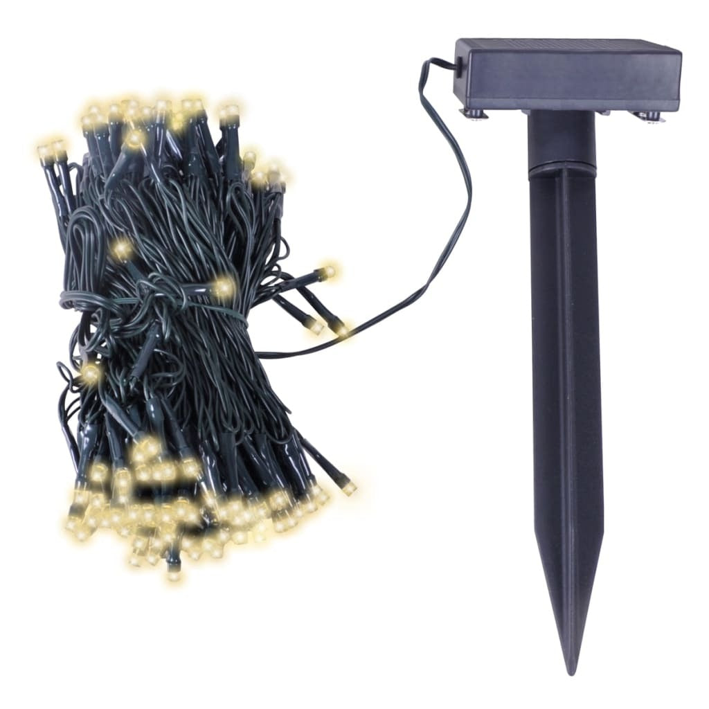 Solar Christmas Light Warm White Plastic 78.7 feet long Solar