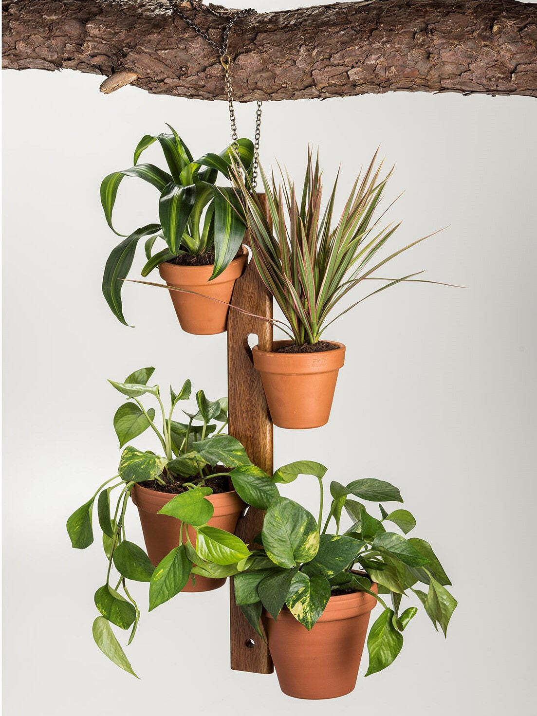 4 Pot Hanging Plant Holder 23.5" x 2.5"