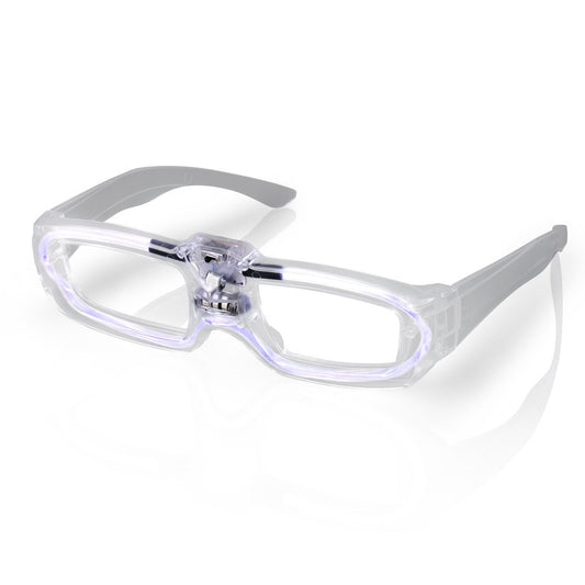 Sound Activated Glasses White