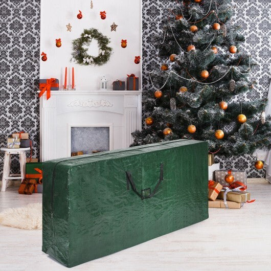 Christmas Tree PE Storage Bag for 9 Feet Artificial Tree - Color: Green
