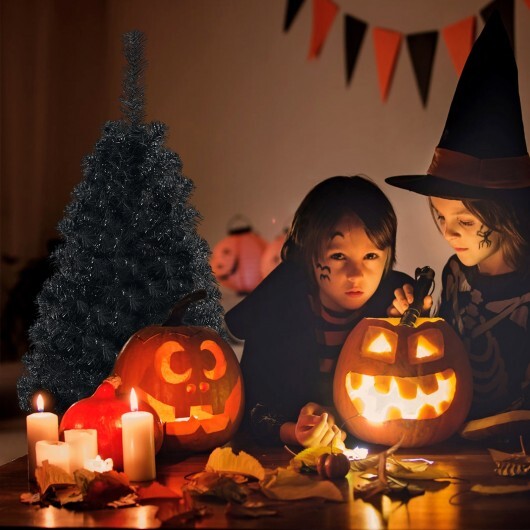 3 Feet Unlit Artificial Christmas Halloween Mini Tree