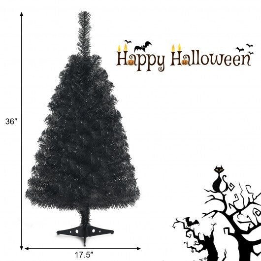 3 Feet Unlit Artificial Christmas Halloween Mini Tree