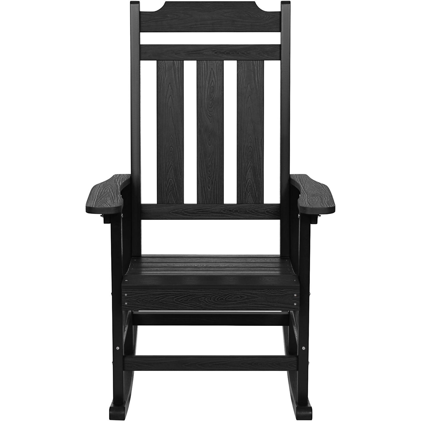 VEVOR Porch Rocker HIPS Outdoor Rocking Chair High Back