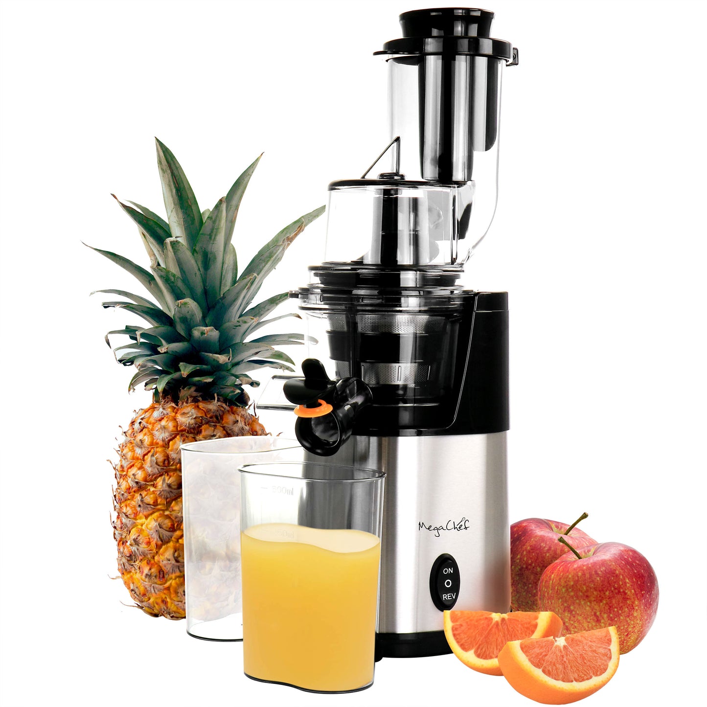 Mega Chef Pro Stainless Steel Slow Juicer