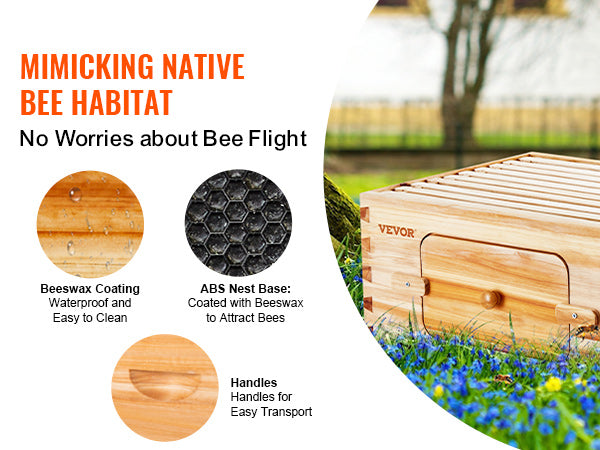 VEVOR Beehive Deep Box Starter Kit