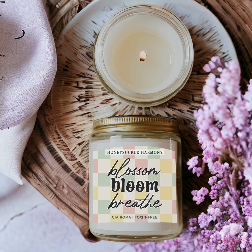 Blossom, Bloom, Breathe Candle