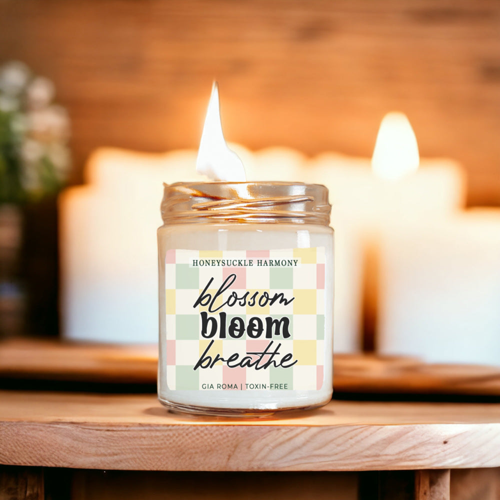 Blossom, Bloom, Breathe Candle