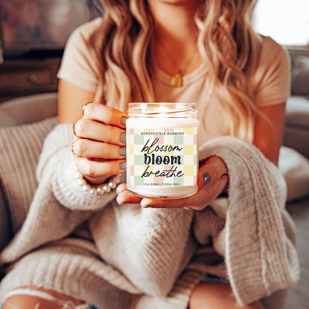 Blossom, Bloom, Breathe Candle
